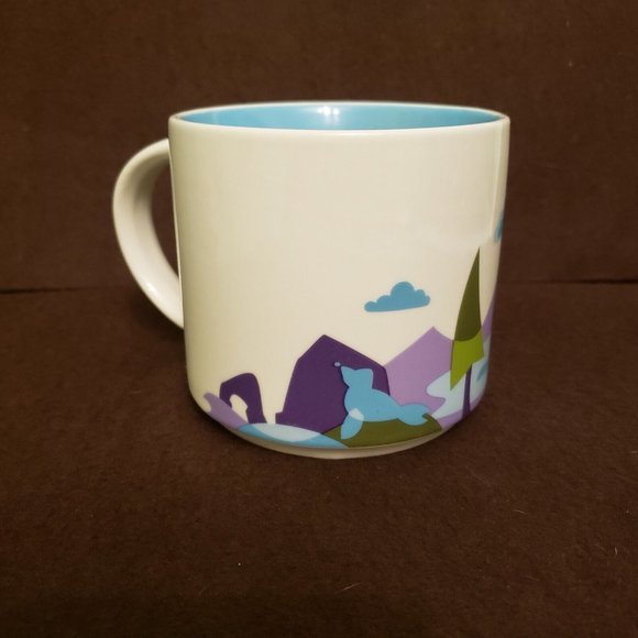 2015 Starbucks You Are Here Collection Oregon Coffee Mug City 14 Oz - Picture 4 of 10